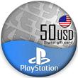 🔰 Playstation Network PSN ⏺ 50 USD (USA)