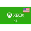 ✅ Xbox 🔥Gift Card -  5$ (USA) [No fee]
