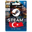 STEAM WALLET GIFT CARD 50 TL (Turkey) Turkish Lira KEY