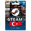 STEAM WALLET GIFT CARD 100 TL (Turkey) Turkish Lira
