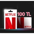 Netflix 100 TL Gift Card (NETFLIX TURKEY)