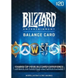 Blizzard Gift Card 20 USD ✅Battle.net