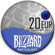 🔰 Blizzard Gift Card 💠 20 Euro [No fees]