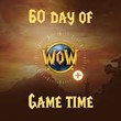WORLD OF WARCRAFT 60 DAYS  TIME CARD RU/EU Game+Classic