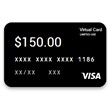 $150 US card Works Everywhere REPLENISH TOP-UP 0%