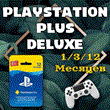 ✅ PS PLUS ESSENTIAL/EXTRA/DELUXE 1-12 MONTHS🔷TURKEY