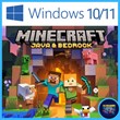 🔴 Minecraft: Java + Bedrock Edition WINDOWS 10/11 🔑TR