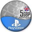 🔰 Playstation Network PSN ⏺ 5£ (UK) [No fees]