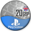 🔰 Playstation Network PSN ⏺ 20£ (UK) [No fees]