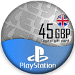 🔰 Playstation Network PSN ⏺ 45£ (UK) [No fees]