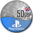 🔰 Playstation Network PSN ⏺ 50£ (UK) [No fees]