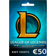 🔥 Game Card League of Legends 50 EUR 6500RP EU :3