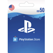 PLAYSTATION NETWORK CARD 50$ USD ✅(USA REGION)🎮
