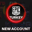 ⚫NEW TURKISH EPIC GAMES ACCOUNT FOR YOU 😎 + 🎁