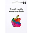 ⭐️ 50 TL - iTunes Gift Card (Official KEY) Turkey