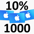 ✅ Apple iTunes Gift Card (Russia) RUB 1000