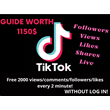 TikTok Guide - how to get unlimited views/followers..