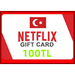 Netflix Gift Card 100TL - Turkey