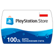 PlayStation Network Card 100 PLN (PL) 🔵Poland