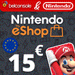 🔶Nintendo eShop 15 € [ Gift Card ] Europe (EU)