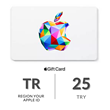 💎Apple iTunes Gift Card Turkey💳(25TRY)💎