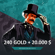 🤠 RDO » 🧽 240 GOLD 💰 20.000 💲BONUSES