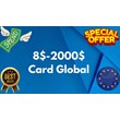 ⚡8$-2000$ Prepaid Virtual Credit Card VCC Visa Global🌎