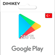 ✅ Google Play 250 TL TURKEY [gift card]
