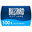 Blizzard Gift Card 100 EUR (Battle.net) EU🔵No fee