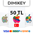 ✅ iTunes, AppStore 50 TL Turkey [Code]