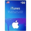 iTunes Gift Card ✅ 50 USD gift card ⭐️ USA