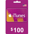 iTunes Gift Card ✅ 100 USD gift card ⭐️ USA