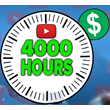 🕒 4000 Hours YouTube View