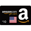 Amazon ✅ Gift Card 10$ ⭐️Region USA