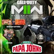 COD Modern Warfare 2 - Full Set Papa Johns