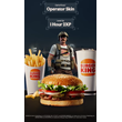 BURGER TOWN ✅ OPERATOR SKIN ✅ CoD MW2 (Burger King) 🔥