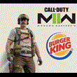 Burger Town Operator Skin ✅ 1h 2XP Boost ✅ COD MW II
