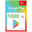 💵GOOGLE PLAY 💳 1000 TL Activation Code Turkey GUARANT