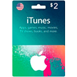 iTunes & Apple 2 USD - 2$ Gift Card (USA Region - Auto)
