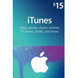 iTunes & Apple 15 USD - 15$ Gift Card (USA Region)