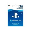 PSN PlayStation Network Gift Card 20€ EURO EUR EU IT