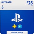 PLAYSTATION NETWORK CARD (PSN) $25 (USA) PS3, PS4, PS5