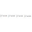 Solved integral of the form ∫x^2sin(αx)dx