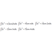 Решенный интеграл вида ∫(x^2+α)cosβxdx