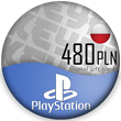 🔰 Playstation Network PSN ⏺ 480 PLN [No fees]