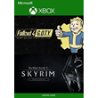 TES V: Skyrim Anniversary+Fallout 4 GOTY BUNDLE ✅XBOX🔑