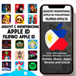 ⚡APPLE ID Philippines PERSONAL LIFETIME ios iPad iPhone