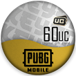 🔰 PUBG Mobile 🔸 60 UC Coins (Global) [No fees]