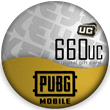 🔰 PUBG Mobile 🔸 660 UC Coins (Global) [No fees]