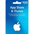 🍏 App Store & iTunes Gift Card 100 USD (USA)🇺🇸